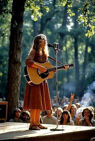 60’s Folk Singer'