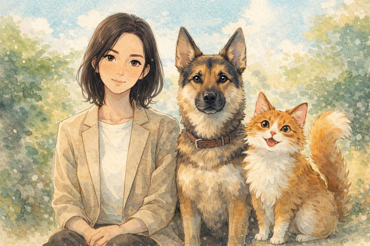 Ask ChatGPT what it thinks you look like, including any pets you have! picture 1 of 1