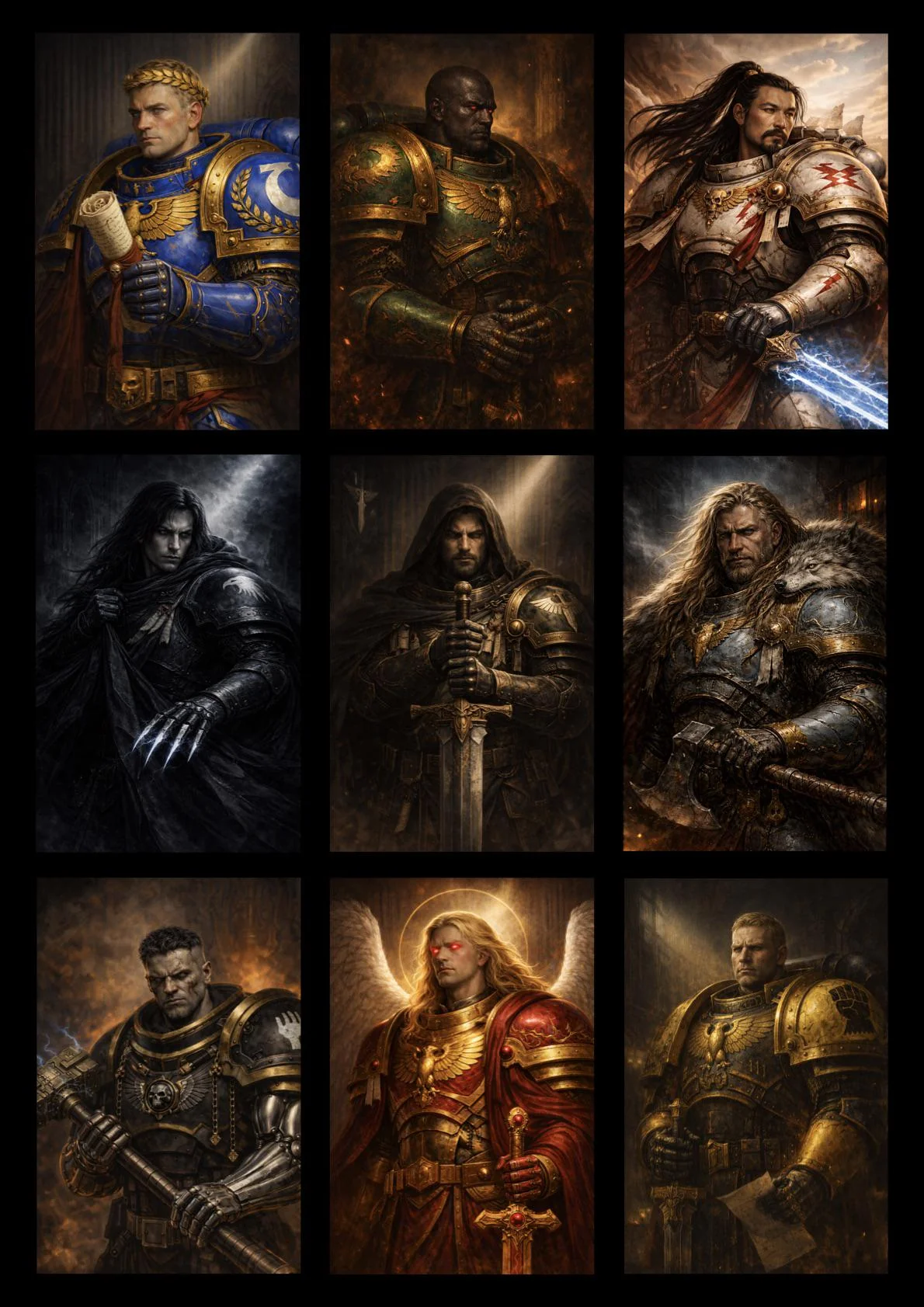 Warhammer 40k Loyalist Primarchs picture 1 of 1