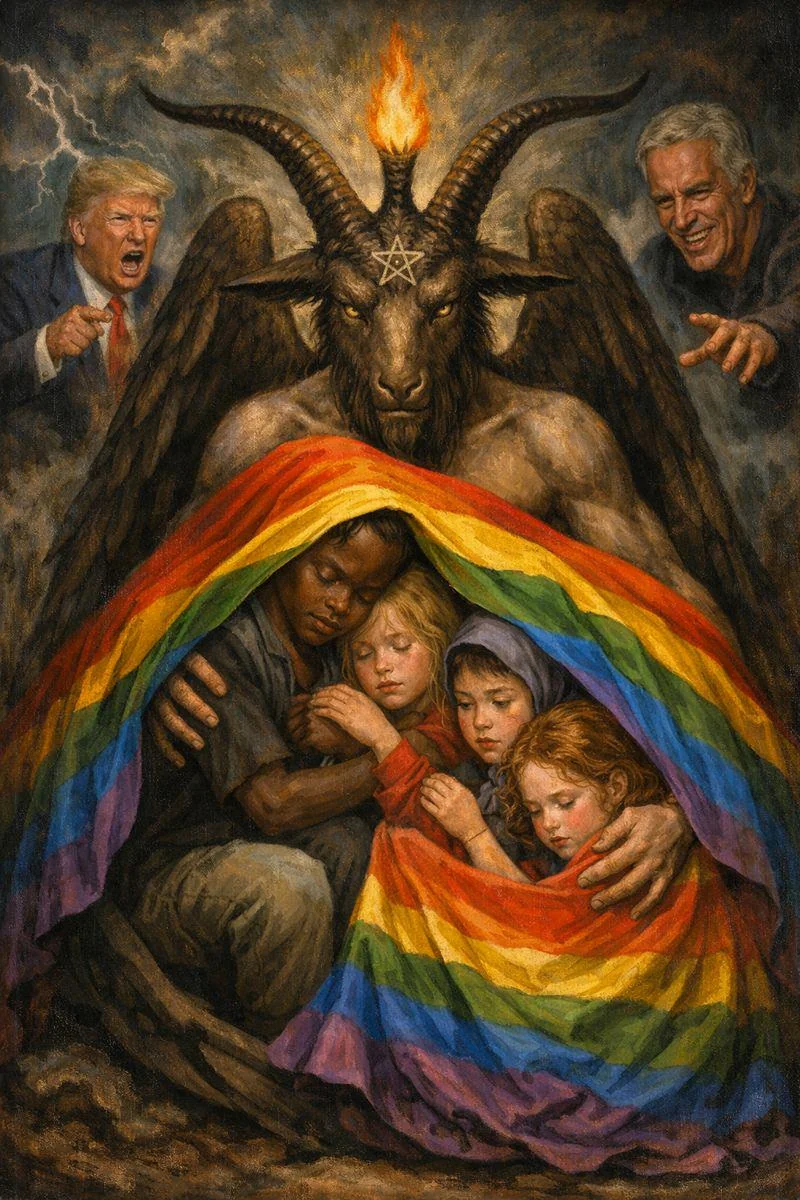 May the Goat of Balance Protect Thee 🏳‍🌈🤟 picture 1 of 1