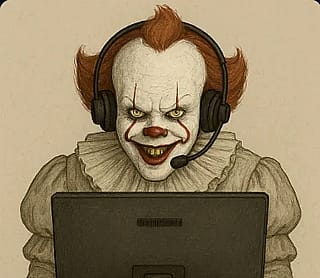 Guys! I think I contacted the wrong IT support!'