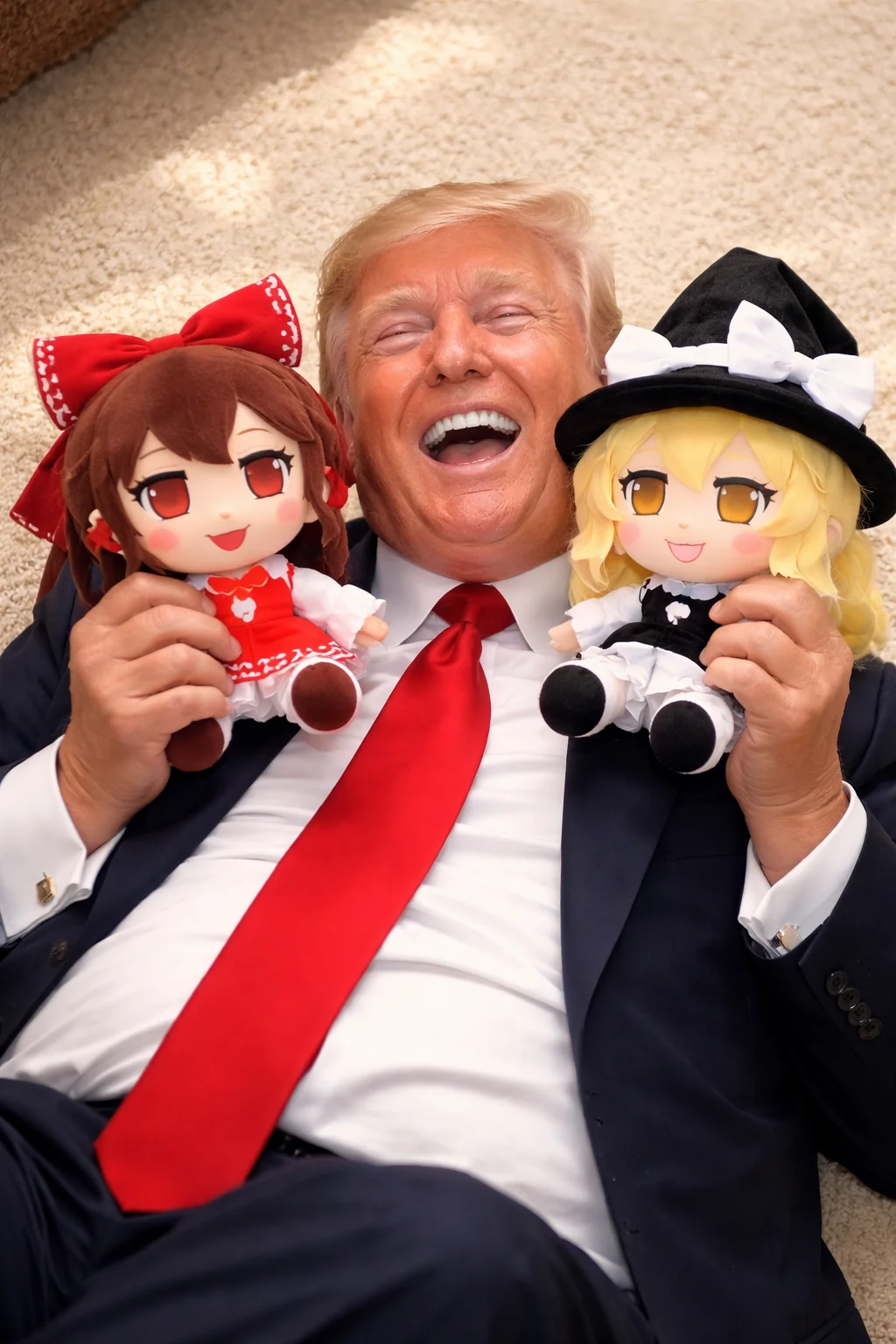 Trump could never be without his Fumos 2 picture 2 of 2