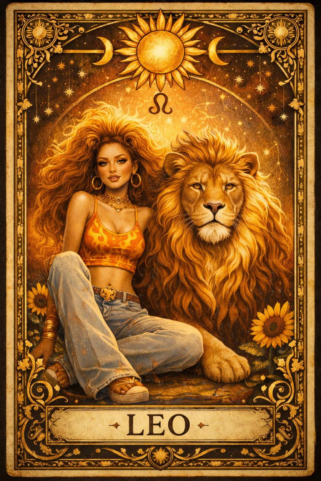 Leo tarot card picture 1 of 1