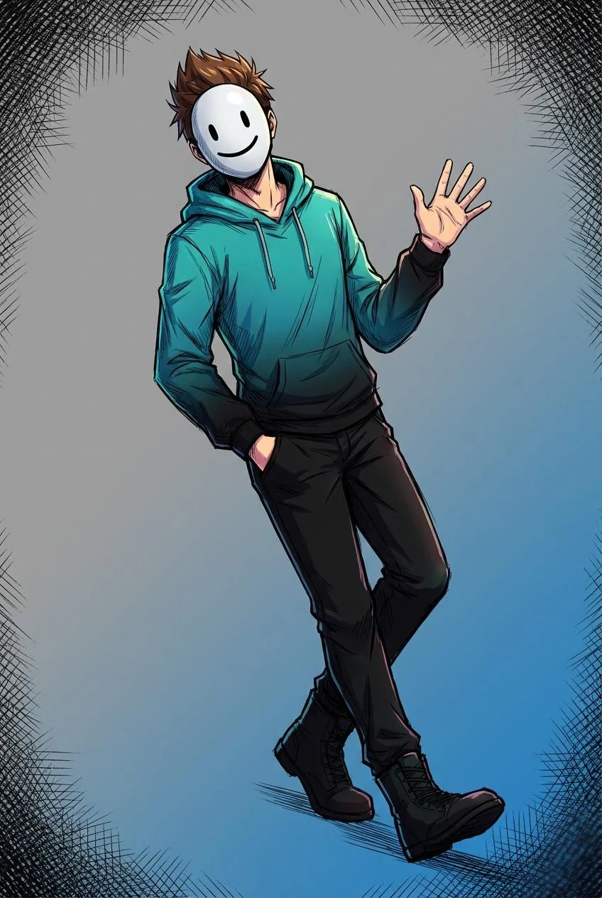 Masked Dude [OC] picture 1 of 1