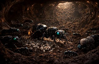 My own Ant Species made with ChatGTP!'