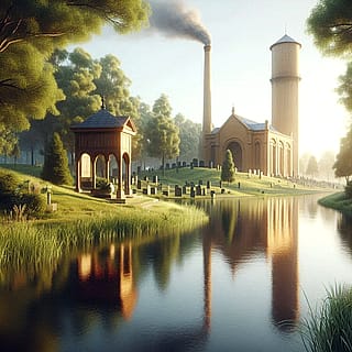 In the center of Industry is just dust'