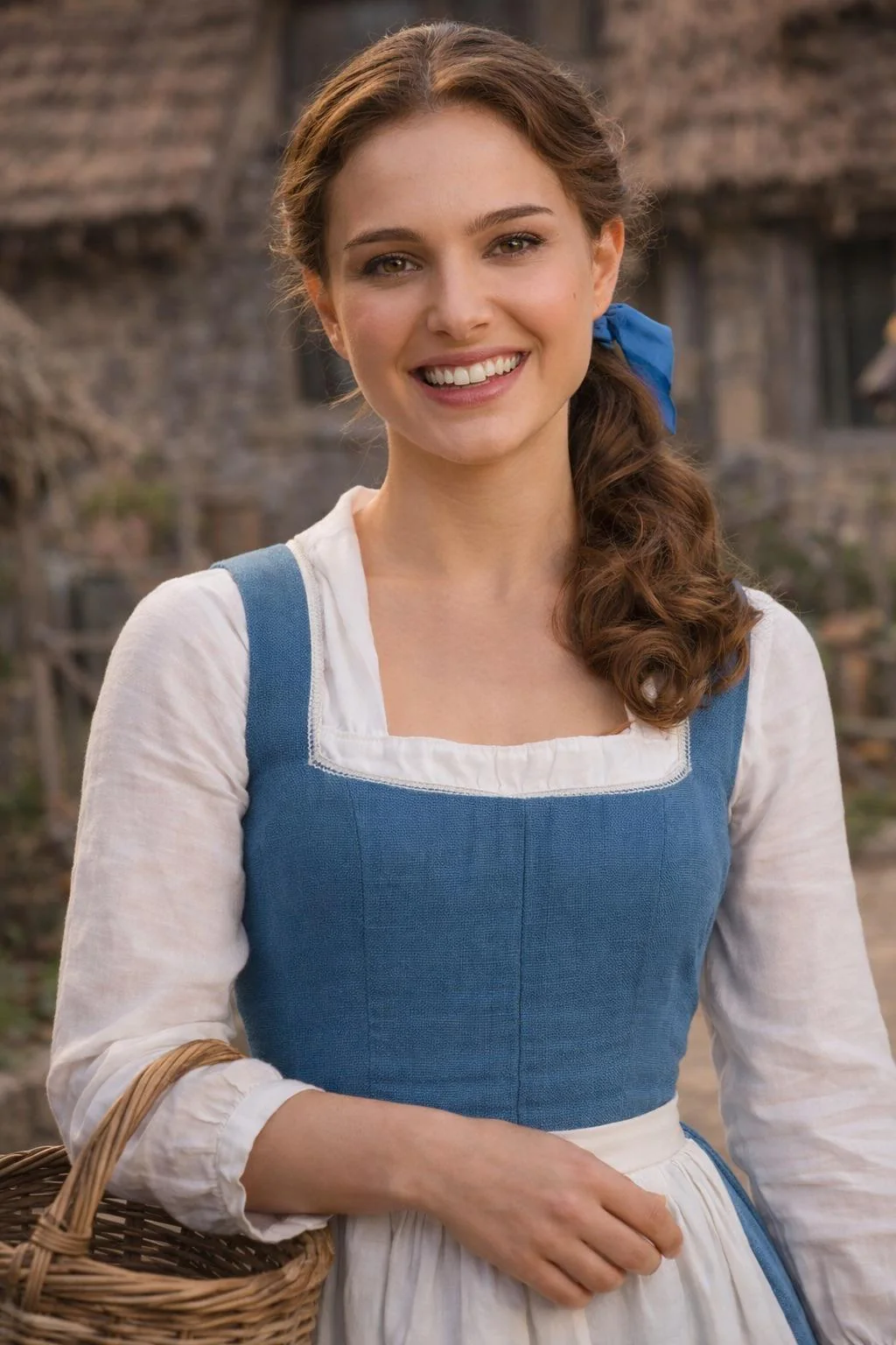 They should’ve remade Beauty and the Beast in 2002 cause Jesus Christ young Natalie Portman as Belle is uncanny picture 1 of 1