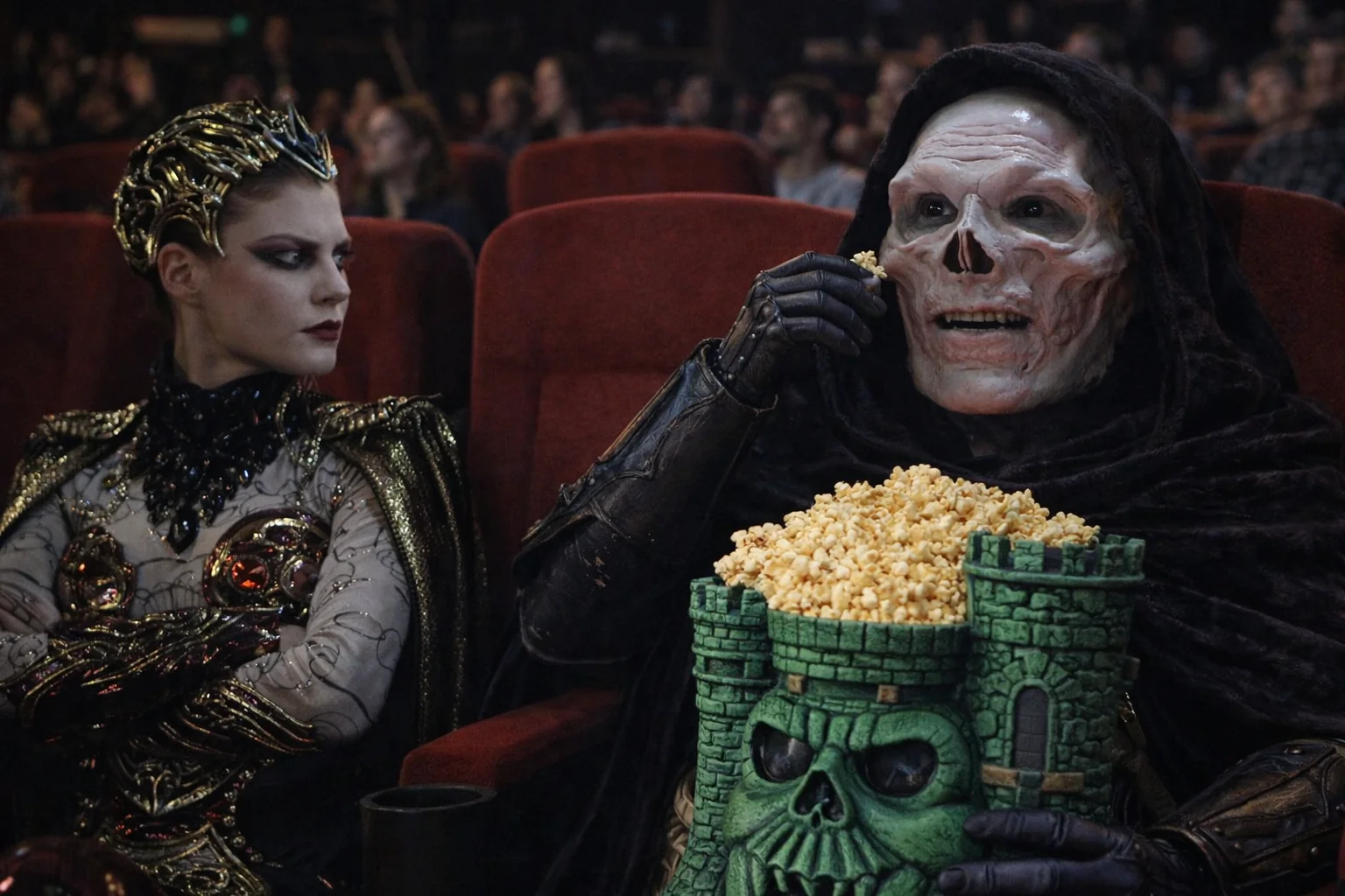 Evil-Lyn: After all this time, Grayskull is ours. Skeletor: NO! Mine. picture 1 of 1