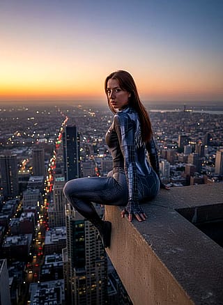 Cosplay AI Spider-woman by me'