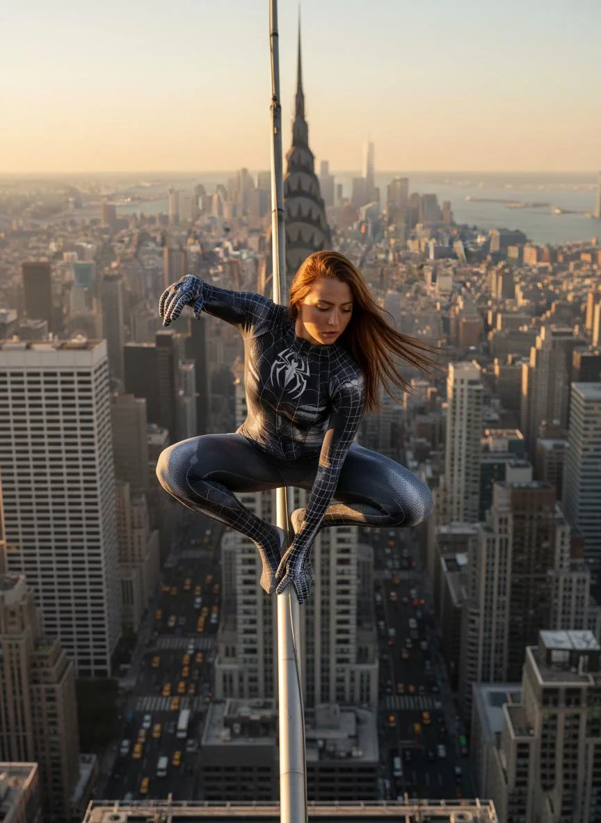 Cosplay AI Spider-woman by me picture 3 of 3