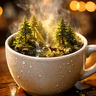 Forest in a Cup'