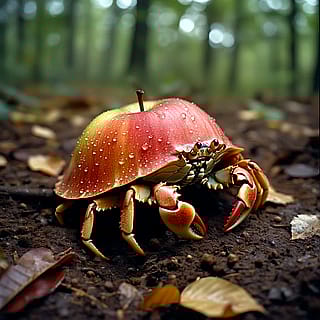 An Apple Crab'
