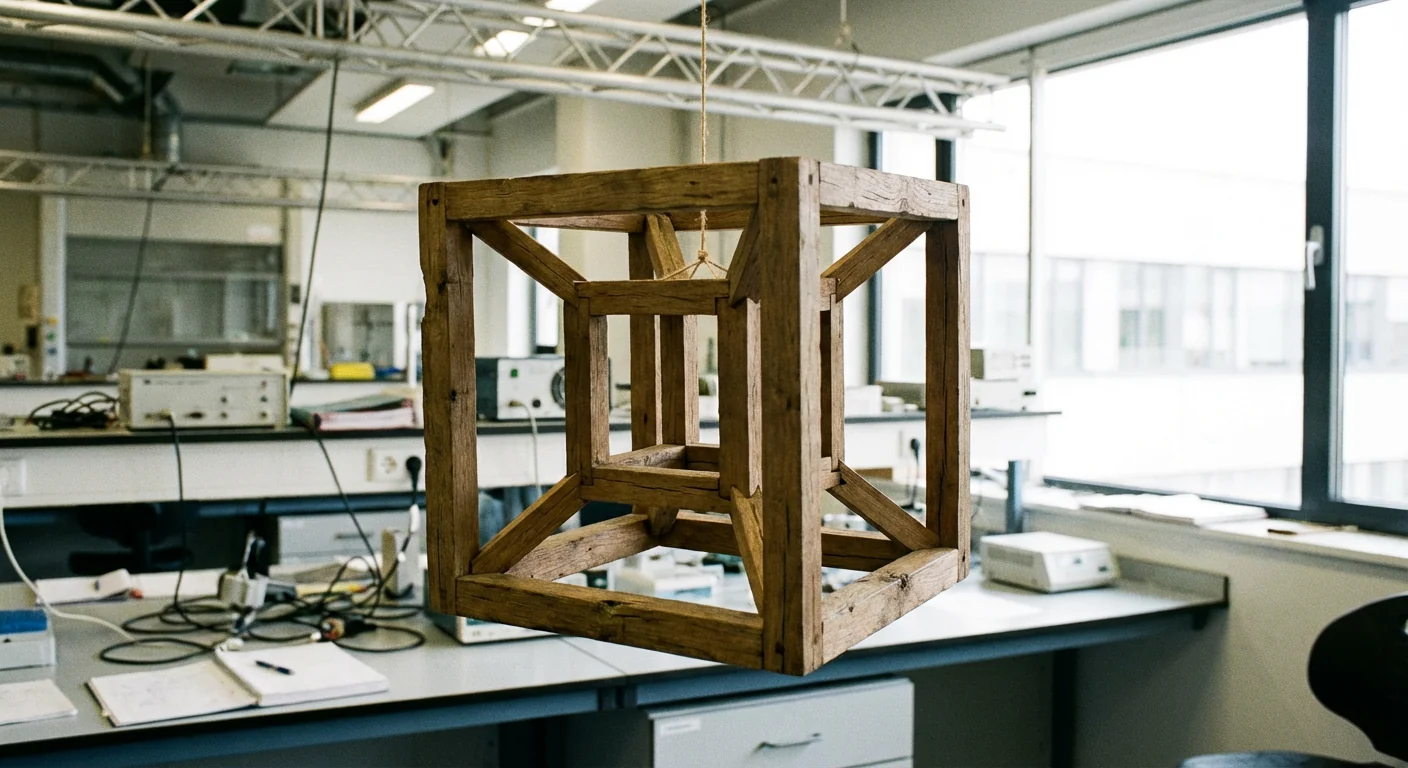 Wooden Tesseract picture 1 of 1