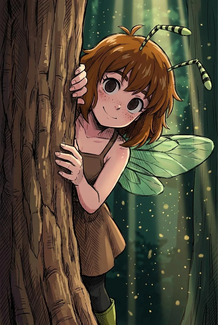 Critique Encouraged / Bug Girl [OC] picture 1 of 1