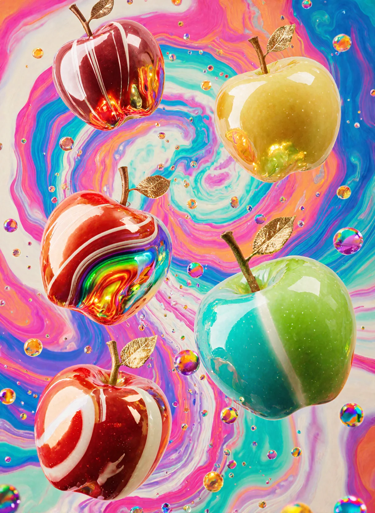 Playful, joyful, and indulgent — it celebrates abundance, vibrancy, and sensory delight. picture 1 of 1