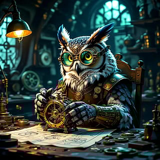 The Tinker & The Tinker's Cat'