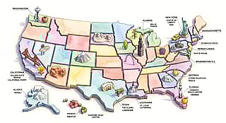 America, Softly Illustrated'