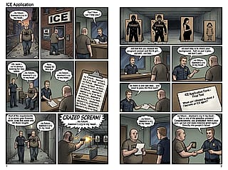 The ICE application process'