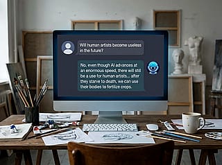 Will AI make human artists redundant?'