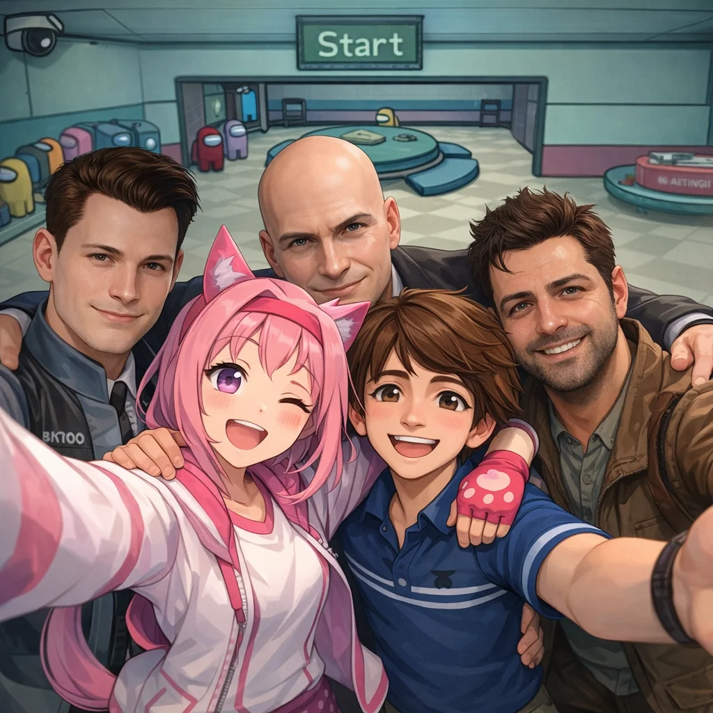 My favorite characters from the games i have played the most can you guess them All? picture 1 of 1