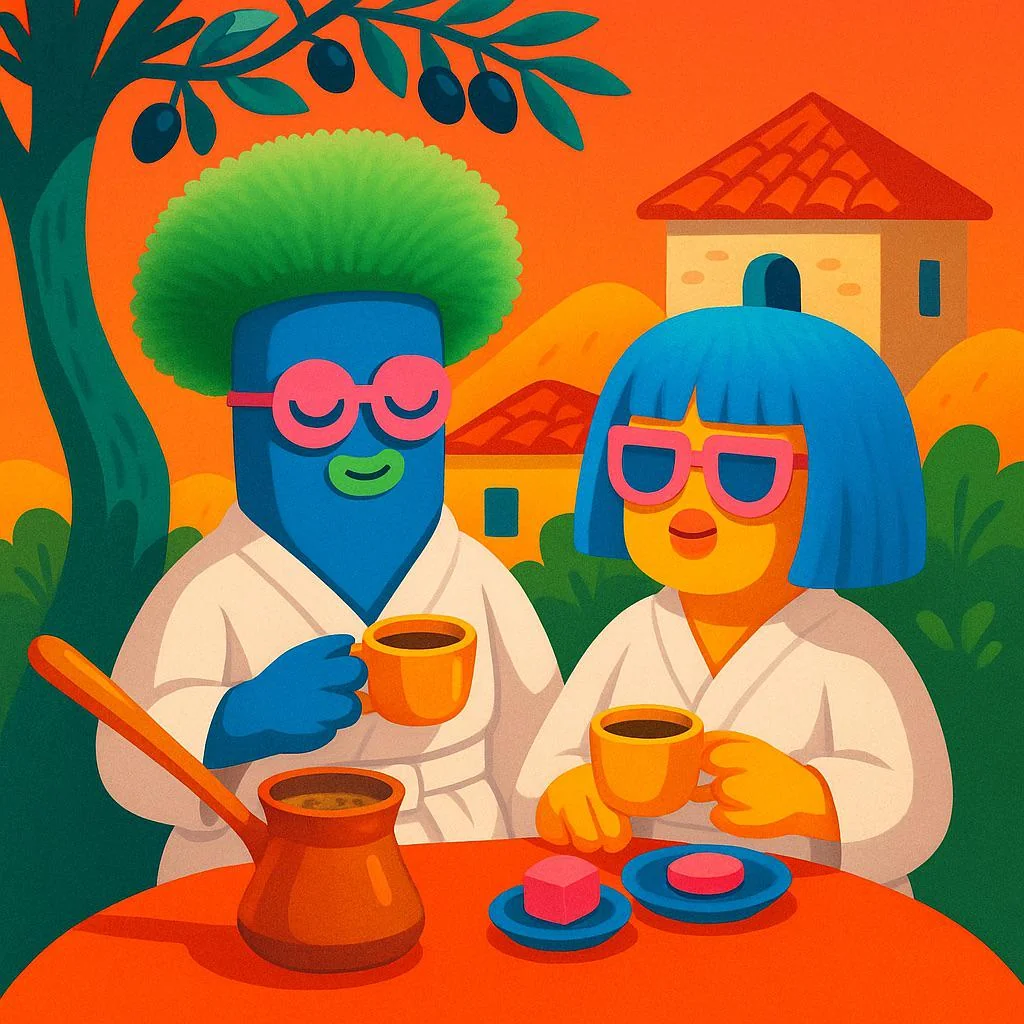 Cypriot coffee with friends😁 picture 1 of 1