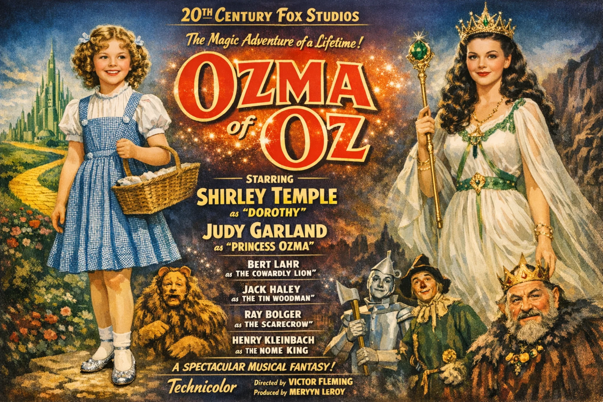 Perhaps if 20th Century Fox Studios had bought the rights to Oz *first*... picture 1 of 1
