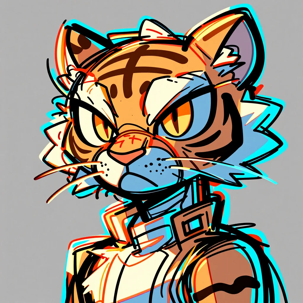 Vivid Squiggle Sketches picture 2 of 4