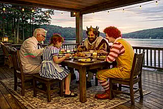 Lake out, not take out'