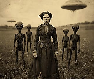 Aliens in old times'