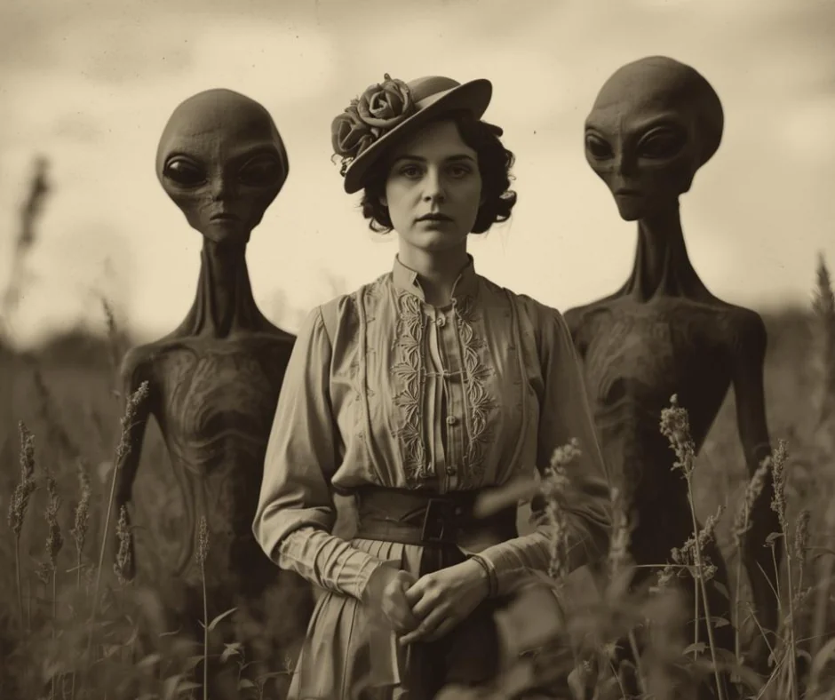 Aliens in old times picture 2 of 2
