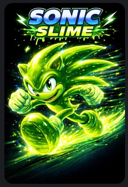Super Sonic Slime picture 1 of 1