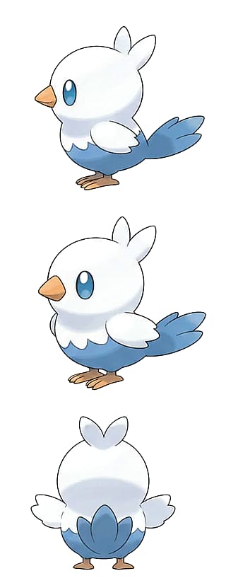 Some Fakemon of mine, Snowlet and Glaciary'