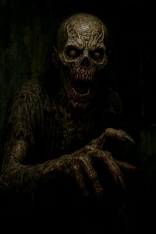 Realistic horror image created by ChatGPT. “Generate the most realistic horror image you can imagine “'