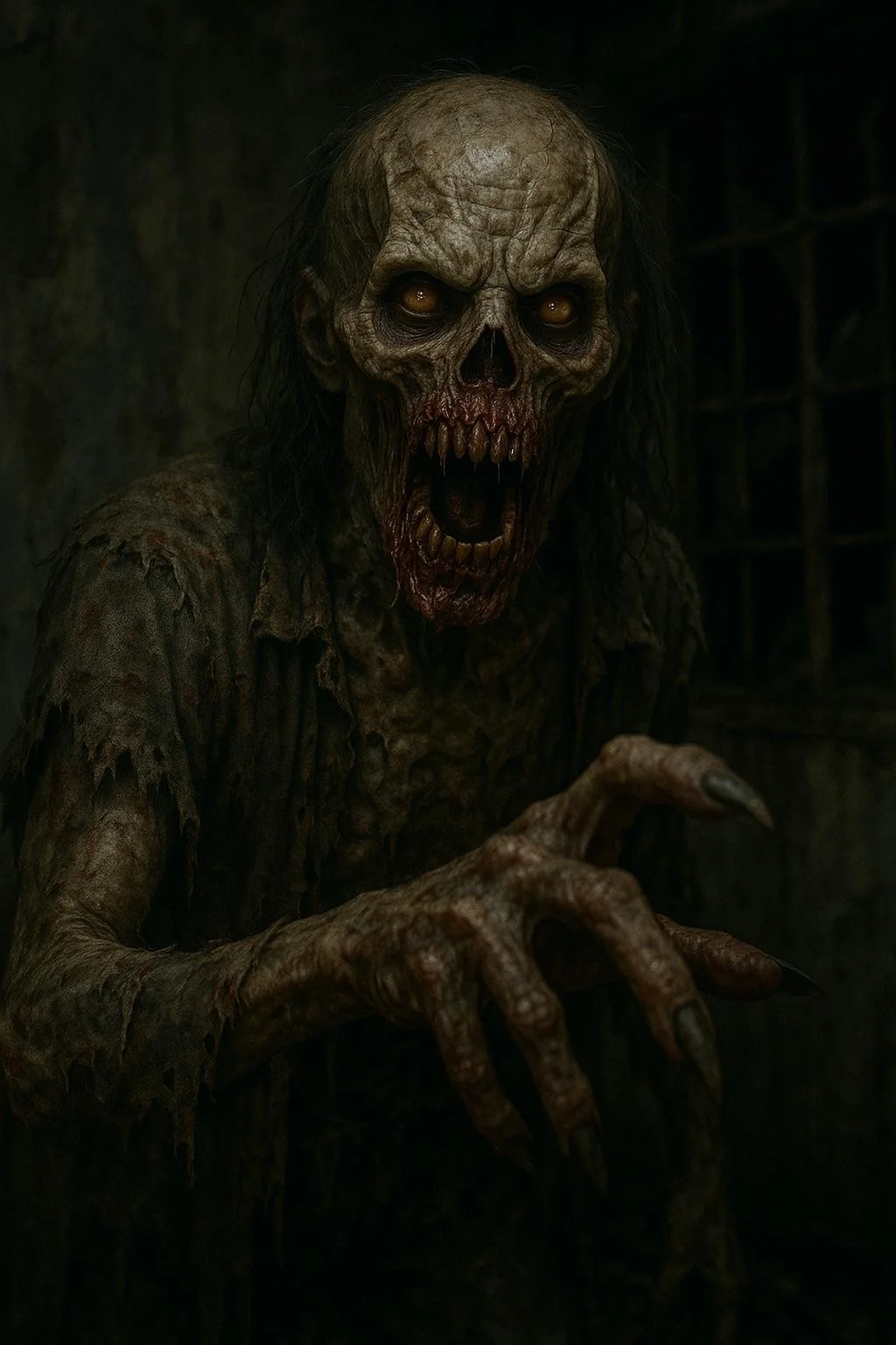 Realistic horror image created by ChatGPT. “Generate the most realistic horror image you can imagine “ picture 1 of 2