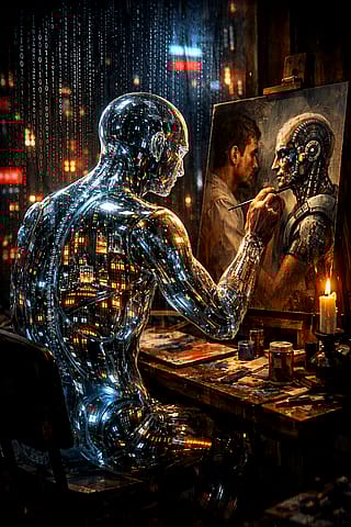 A Machine Dreaming of Flesh'