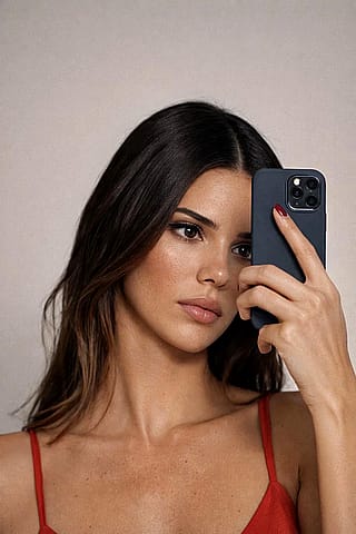 Just for fun — Kendall Jenner 3D portrait.'