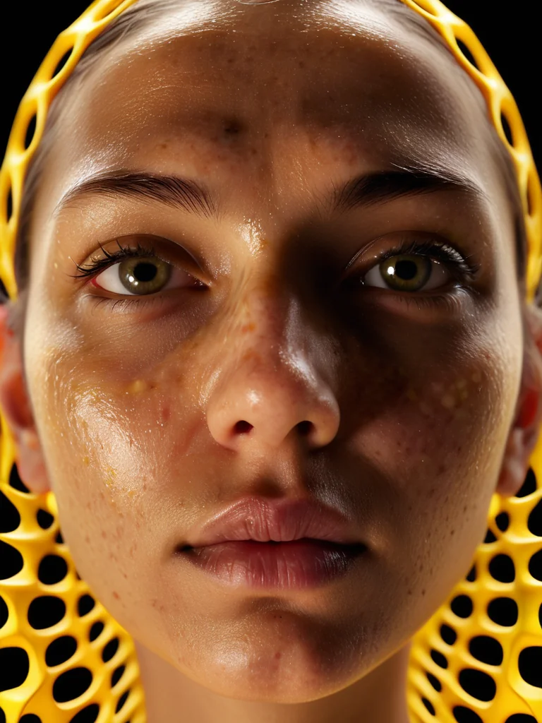 Three eyes, one face, layers of silence picture 1 of 1