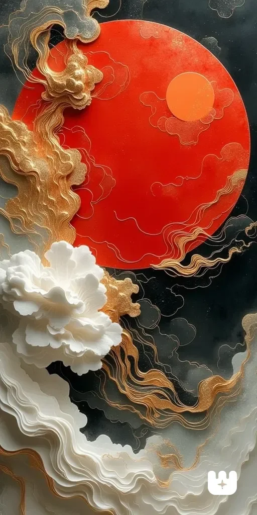 The Universe in Chinese Contemporary Paper Cutout Art Style picture 4 of 4