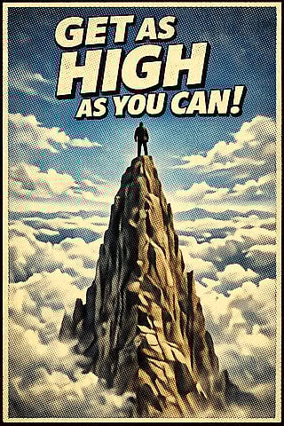 not TOO high, of course'