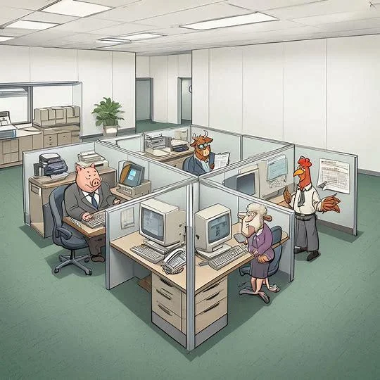 They're animals down there. picture 1 of 4