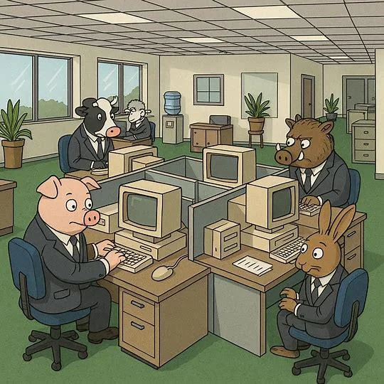 They're animals down there. picture 2 of 4