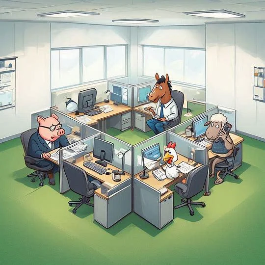 They're animals down there. picture 3 of 4