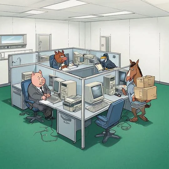 They're animals down there. picture 4 of 4