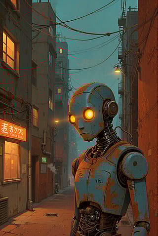 Waiting for the man'