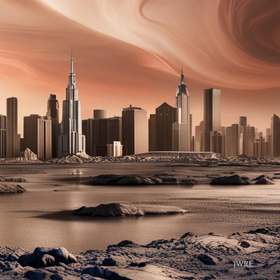 Mars Cityscape, John Emmett, 2026 picture 1 of 1