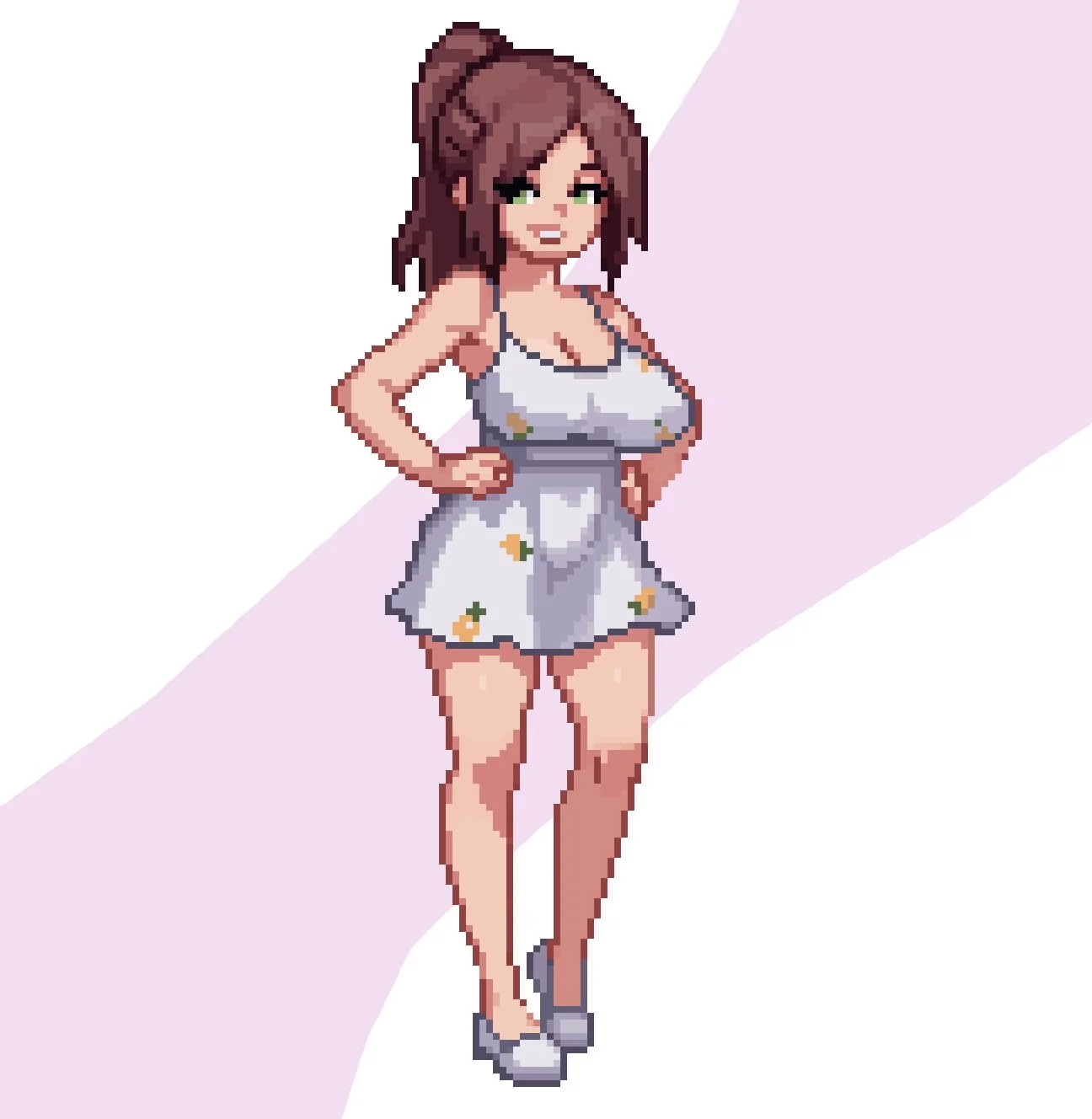 First AI PixelArt character. yay or nay ? picture 1 of 1