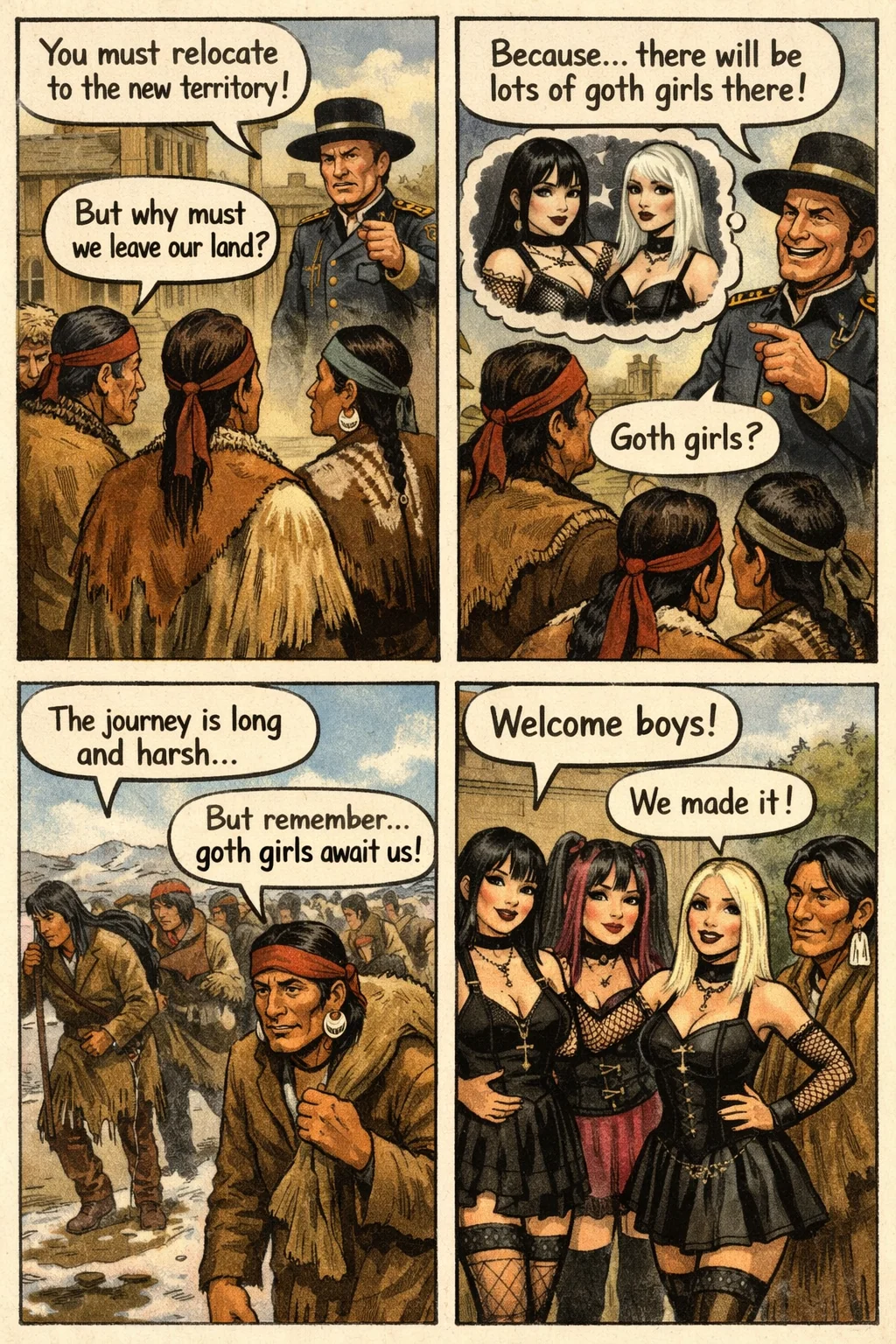 Trail of Tears but it comes with Goth Girls picture 1 of 1