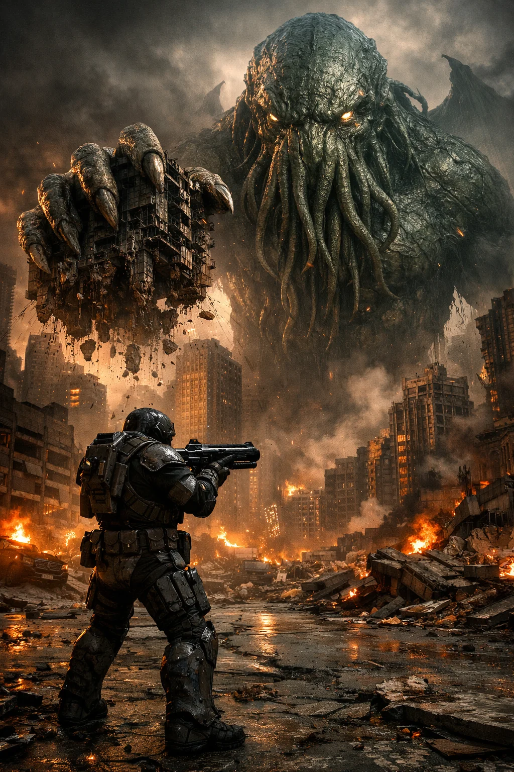 Last Stand at Dusk: The Marine and the Elder God picture 1 of 1