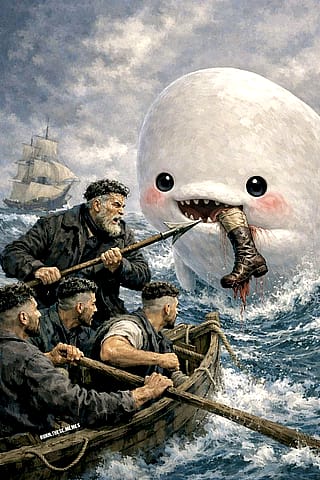 Thaaaar she blows adorably!'