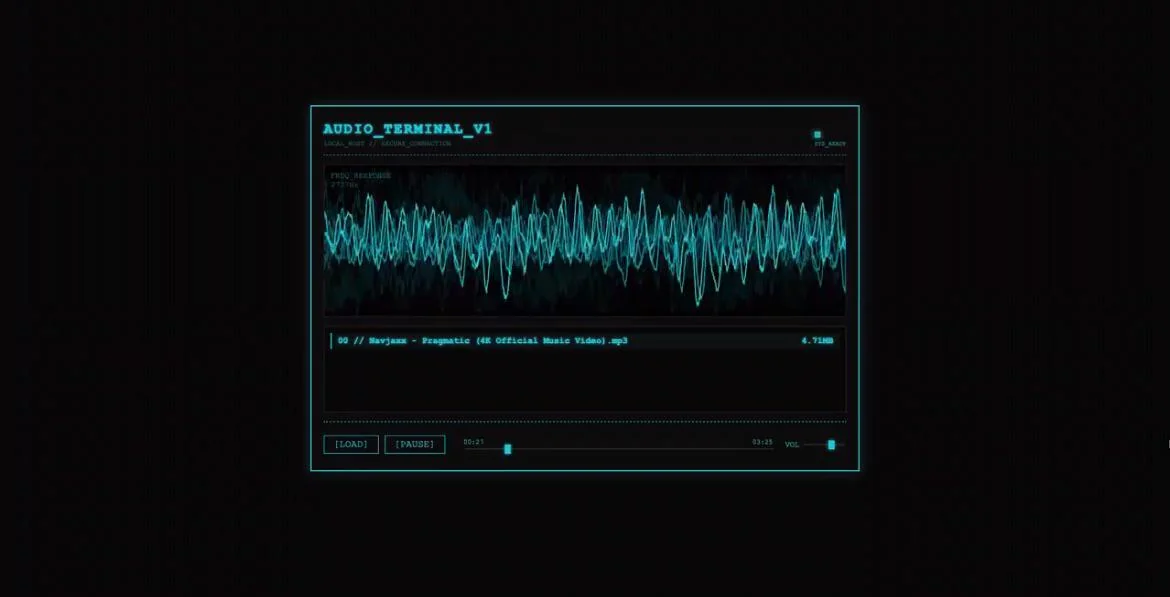 I built a fully functional local music player in 45 seconds using one prompt. picture 1 of 1